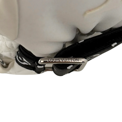 Louis Vuitton LV Snow Handschuhe Weiß / sehr gut Louis Vuitton