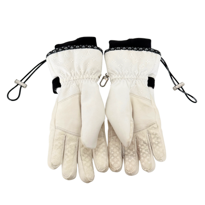 Louis Vuitton LV Snow Handschuhe Weiß / sehr gut Louis Vuitton