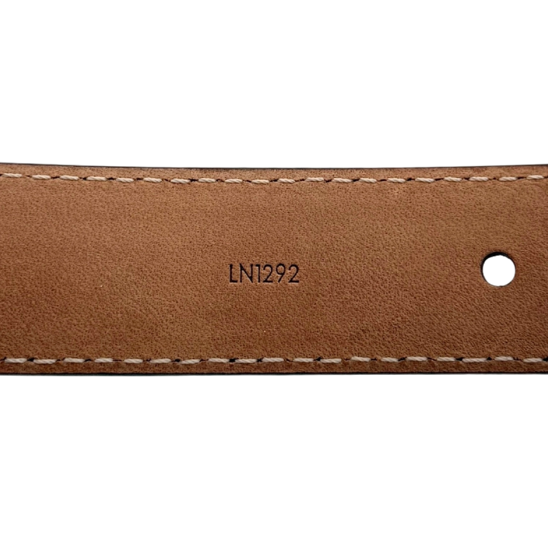 Louis Vuitton LV Initiales Gürtel 75cm Braun Fullset / sehr gut Louis Vuitton