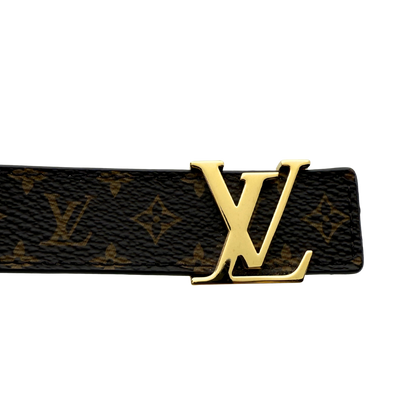 Louis Vuitton LV Initiales Gürtel 75cm Braun Fullset / sehr gut Louis Vuitton