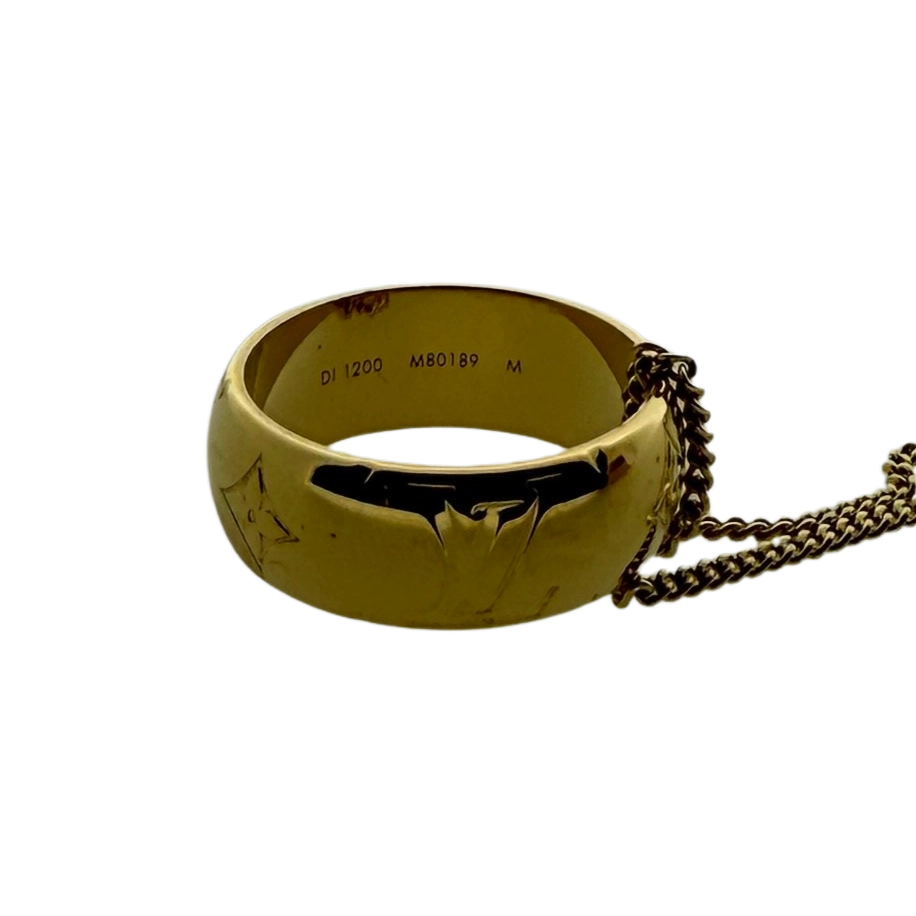 Louis Vuitton Monogram Halskette Gold / Louis Vuitton