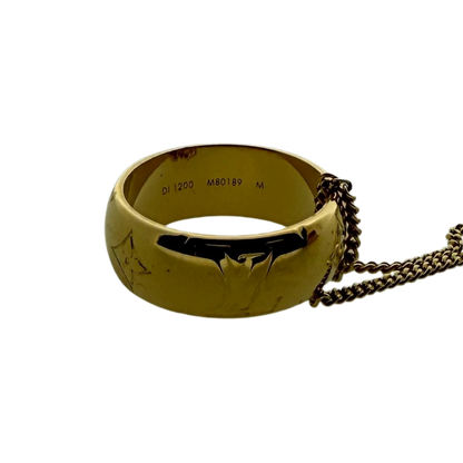 Louis Vuitton Monogram Halskette Gold / Louis Vuitton