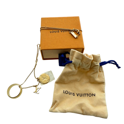Louis Vuitton Monogram Halskette Gold / Louis Vuitton