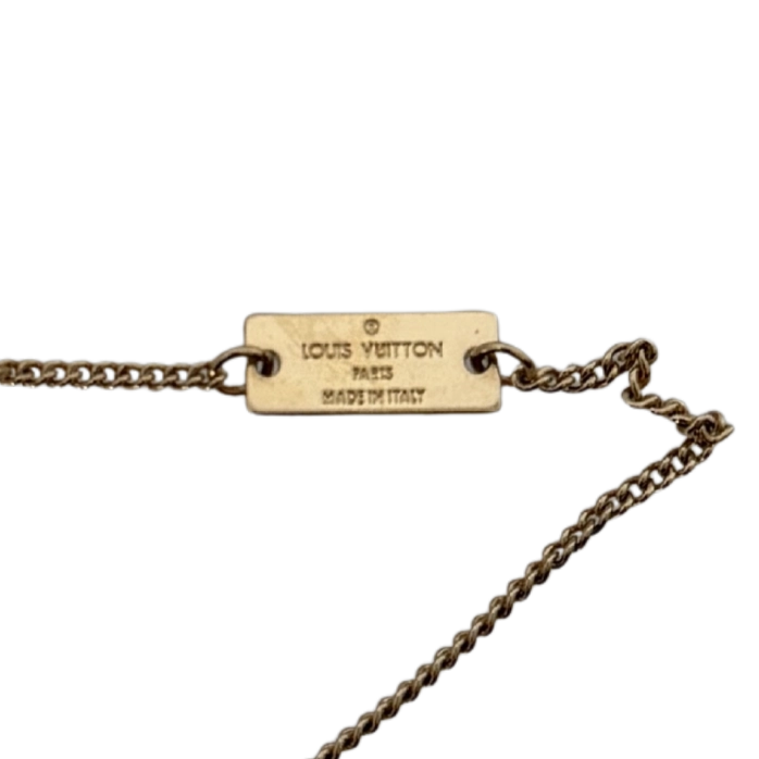 Louis Vuitton Monogram Halskette Gold / Louis Vuitton