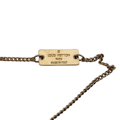 Louis Vuitton Monogram Halskette Gold / Louis Vuitton