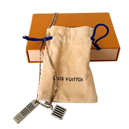 Louis Vuitton Damier Collier M62490  Silber / sehr gut Louis Vuitton