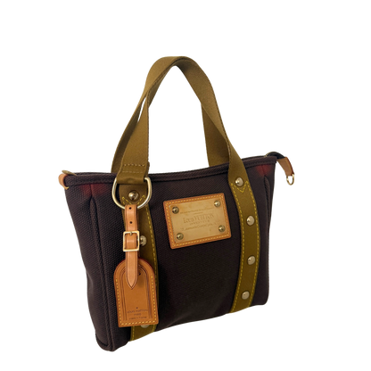Louis Vuitton Tote Bag Antigua Cabas PM M40089 Braun / sehr gut Louis Vuitton