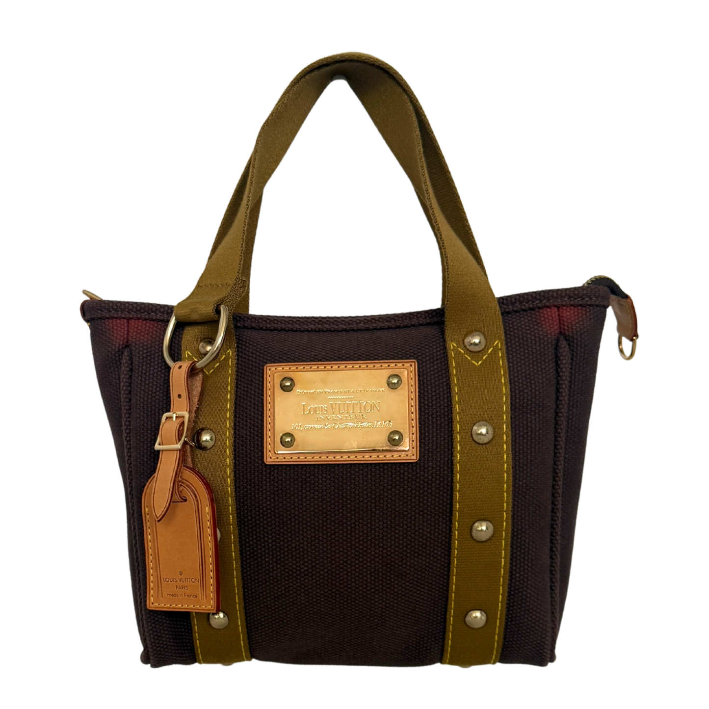 Louis Vuitton Tote Bag Antigua Cabas PM M40089 Braun / sehr gut Louis Vuitton