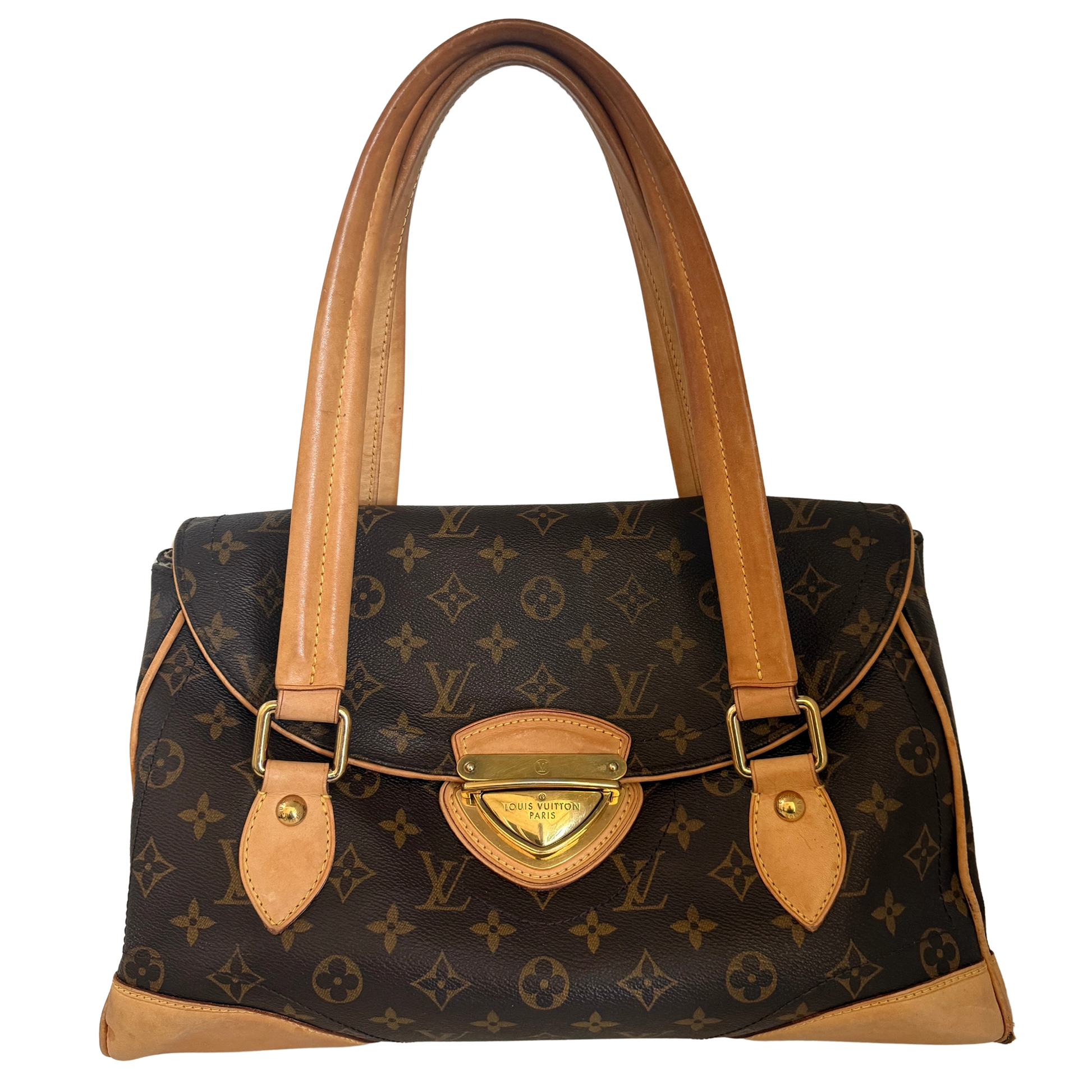 Louis Vuitton Monogram Beverly Tasche / akzeptabel Louis Vuitton