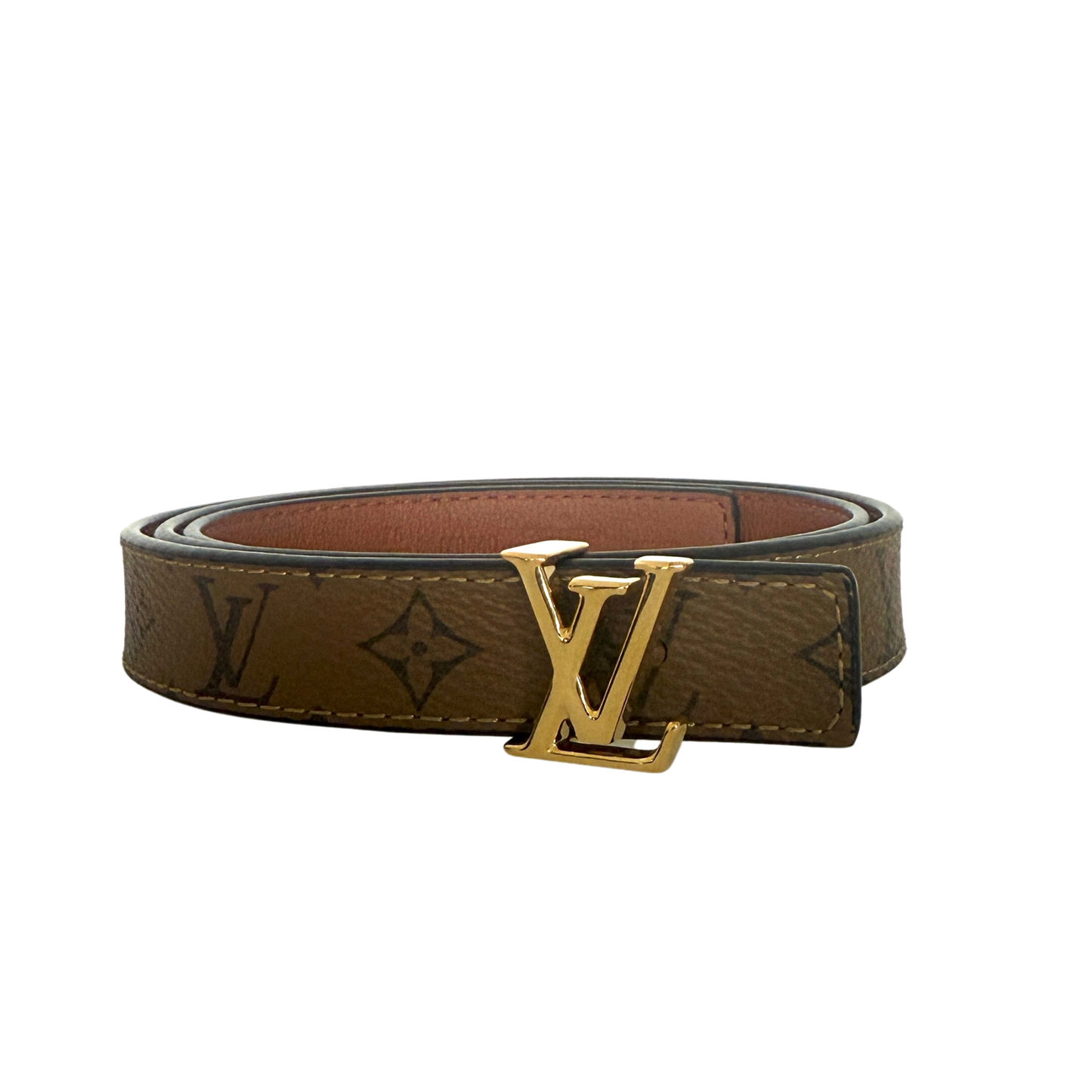 Louis Vuitton Iconic Reversible Gürtel Braun / sehr gut Louis Vuitton