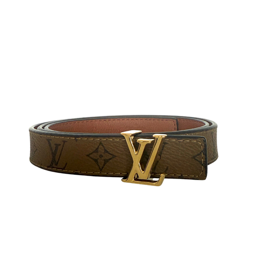 Louis Vuitton Iconic Reversible Gürtel Braun / sehr gut Louis Vuitton