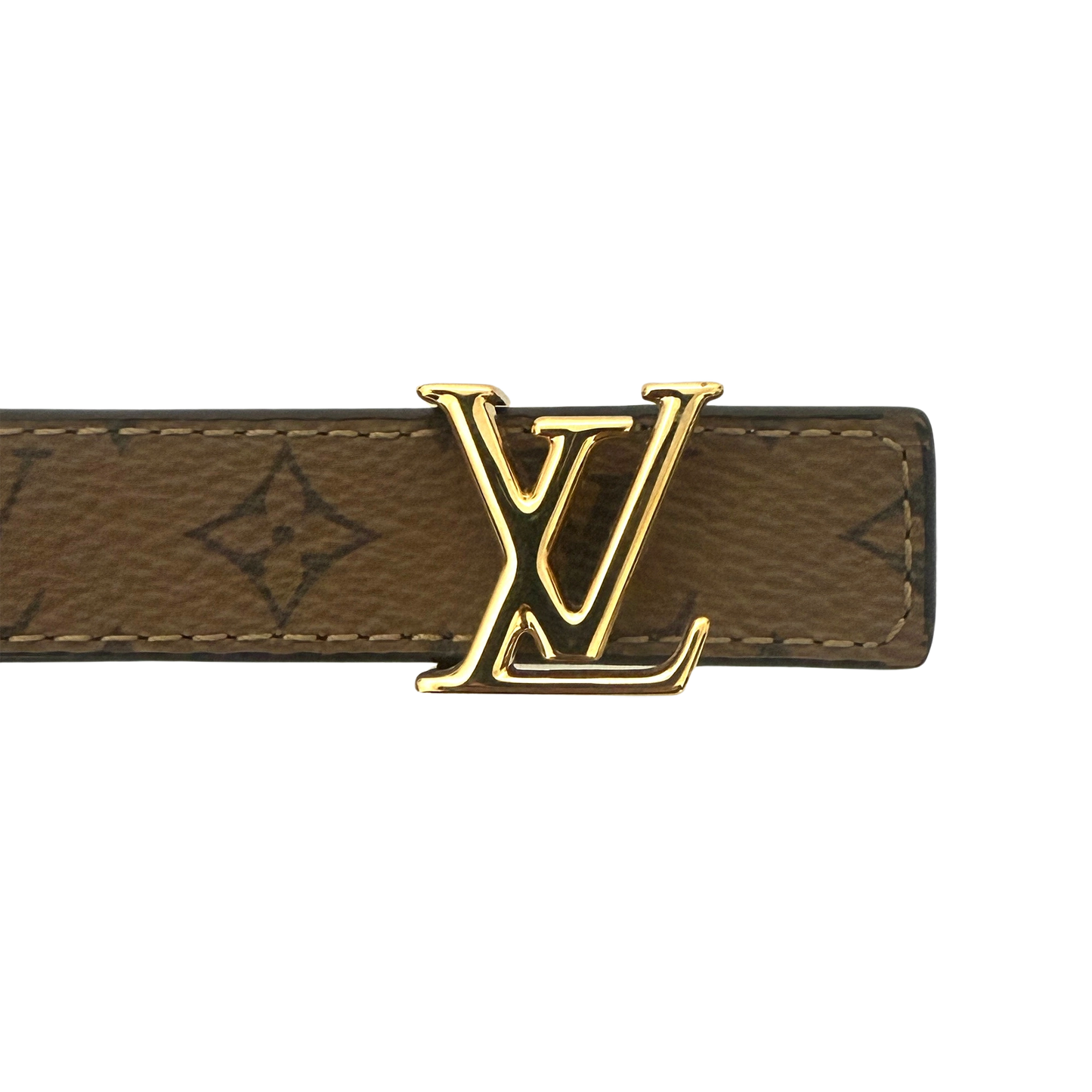 Louis Vuitton Iconic Reversible Gürtel Braun / sehr gut Louis Vuitton