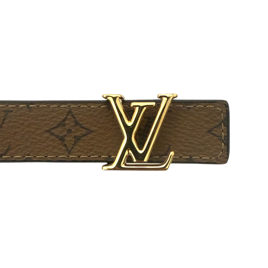 Louis Vuitton Iconic Reversible Gürtel Braun / sehr gut Louis Vuitton