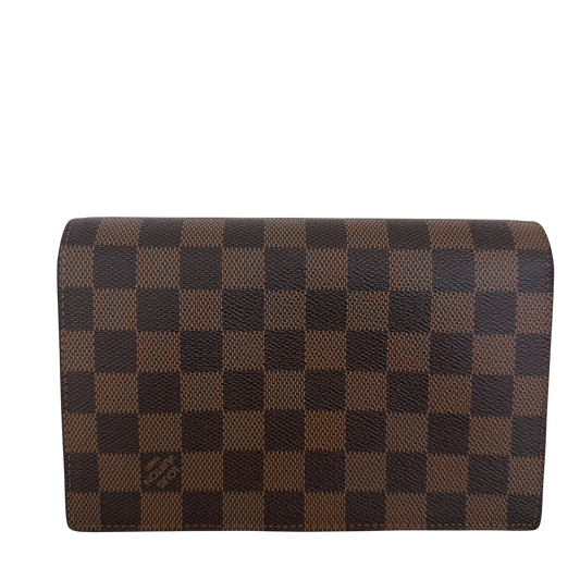 Louis Vuitton Damier Ebene Vavin PM Umhängetasche Braun / neuwertig Echtheitscheck