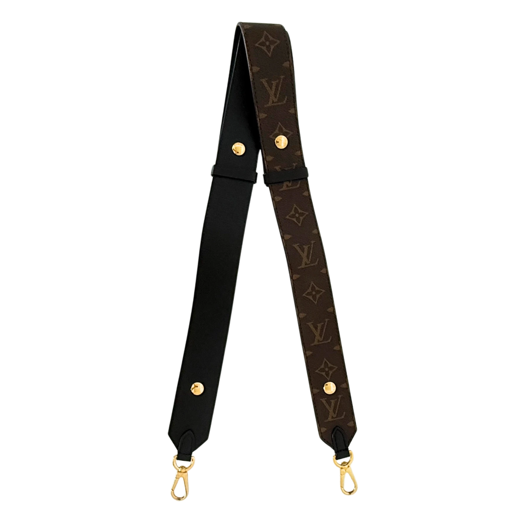 Louis Vuitton Monogram Canvas Schulterriemen J02465 Braun / sehr gut Louis Vuitton