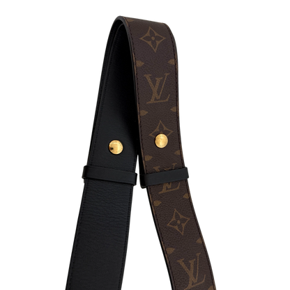 Louis Vuitton Monogram Canvas Schulterriemen J02465 Braun / sehr gut Louis Vuitton