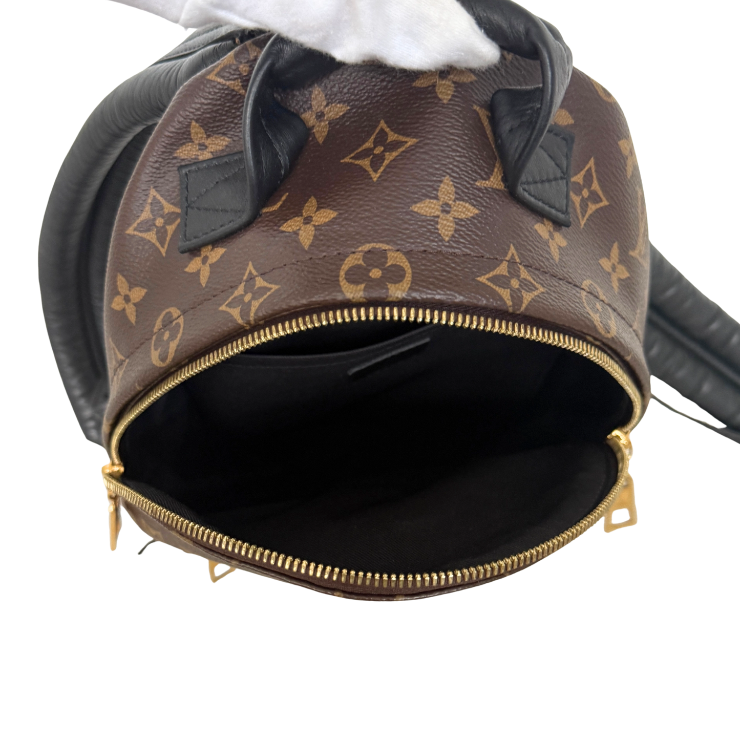 Louis Vuitton Palm Springs Rucksack PM M44871 Braun / sehr gut Louis Vuitton