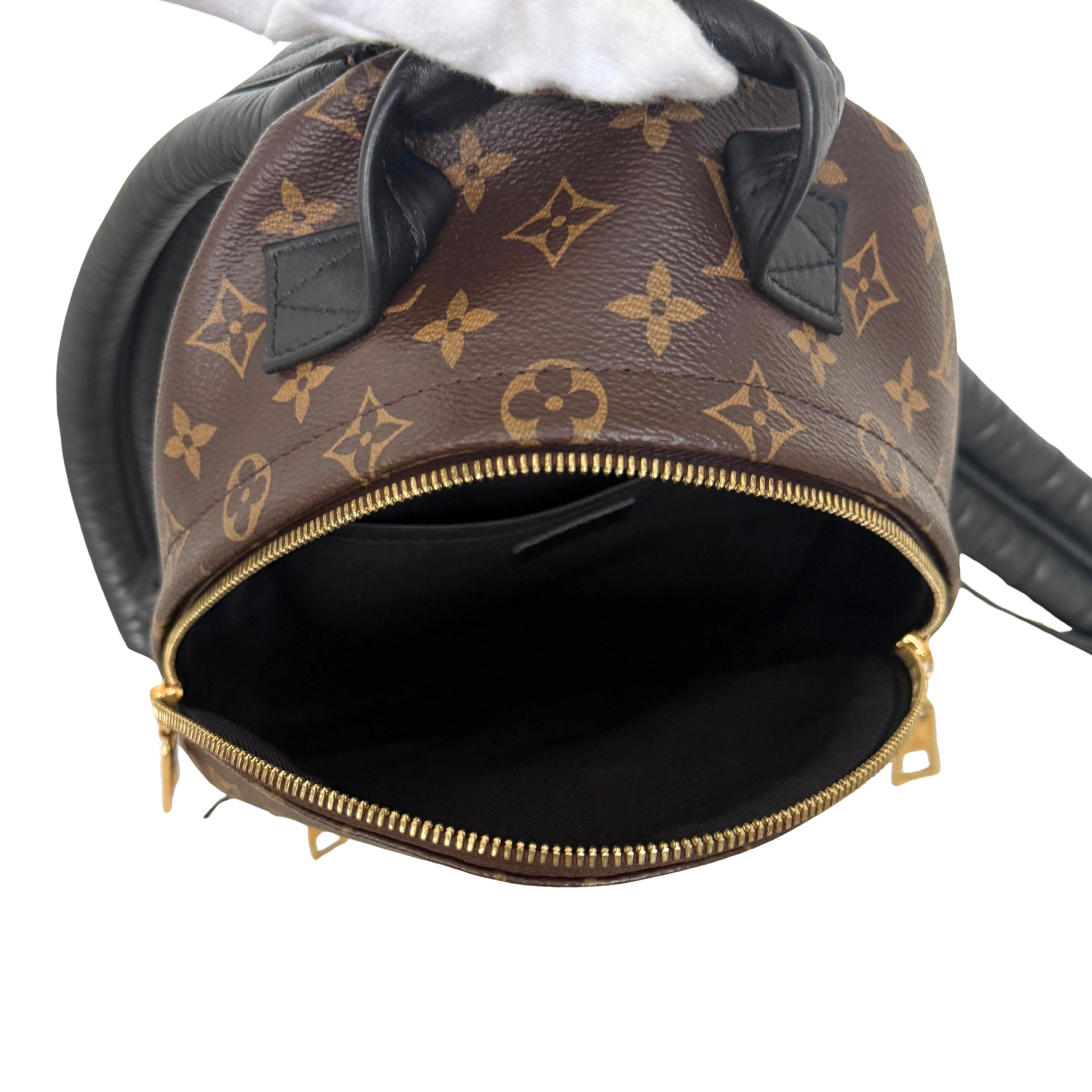 Louis Vuitton Palm Springs Rucksack PM M44871 Braun / sehr gut Louis Vuitton