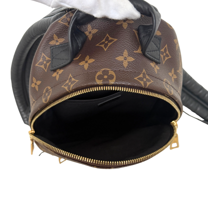 Louis Vuitton Palm Springs Rucksack PM M44871 Braun / sehr gut Louis Vuitton