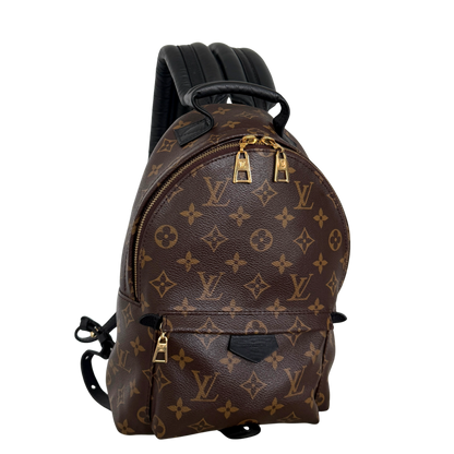 Louis Vuitton Palm Springs Rucksack PM M44871 Braun / sehr gut Louis Vuitton