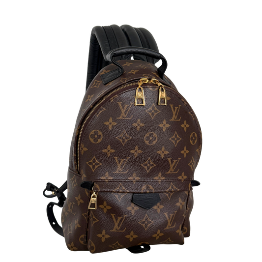 Louis Vuitton Palm Springs Rucksack PM M44871 Braun / sehr gut Louis Vuitton