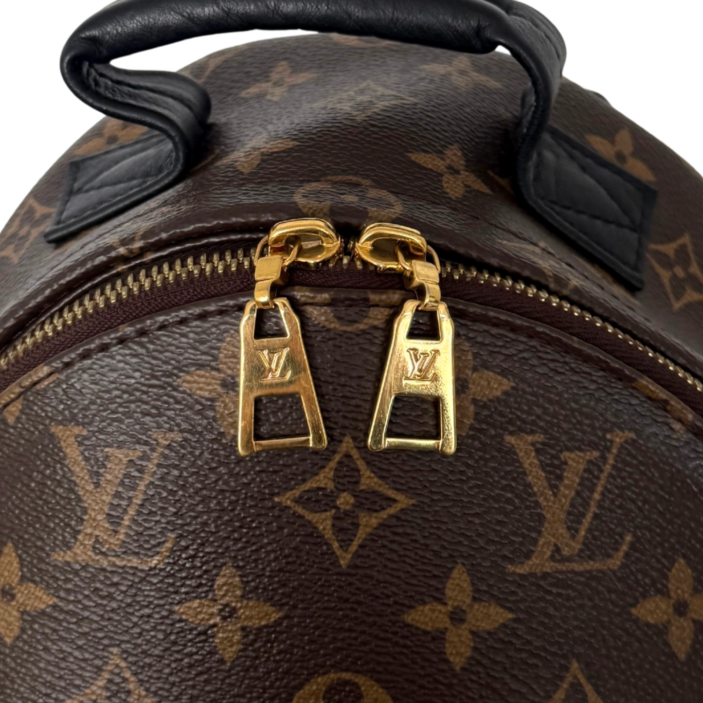 Louis Vuitton Palm Springs Rucksack PM M44871 Braun / sehr gut Louis Vuitton
