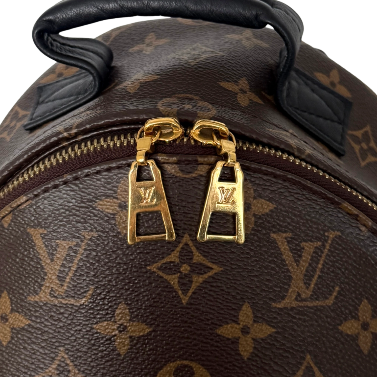 Louis Vuitton Palm Springs Rucksack PM M44871 Braun / sehr gut Louis Vuitton