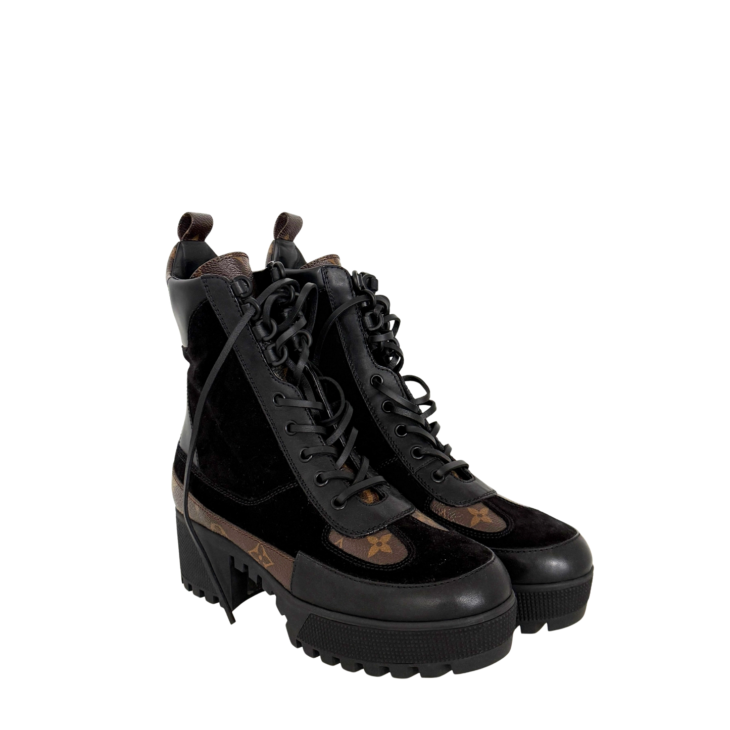 Louis Vuitton Laureate Desertboot 1A4XY3 Größe 39 Schwarz Fullset / neuwertig Louis Vuitton