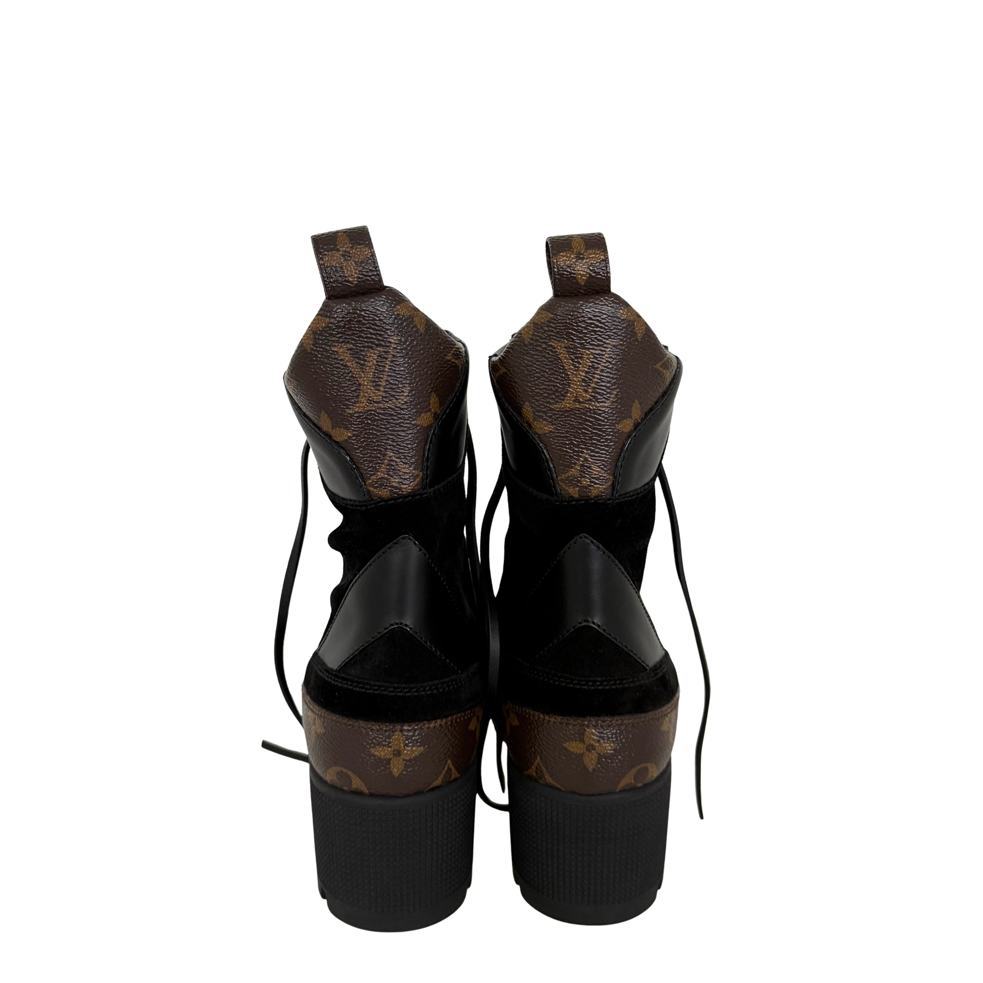 Louis Vuitton Laureate Desertboot 1A4XY3 Größe 39 Schwarz Fullset / neuwertig Louis Vuitton