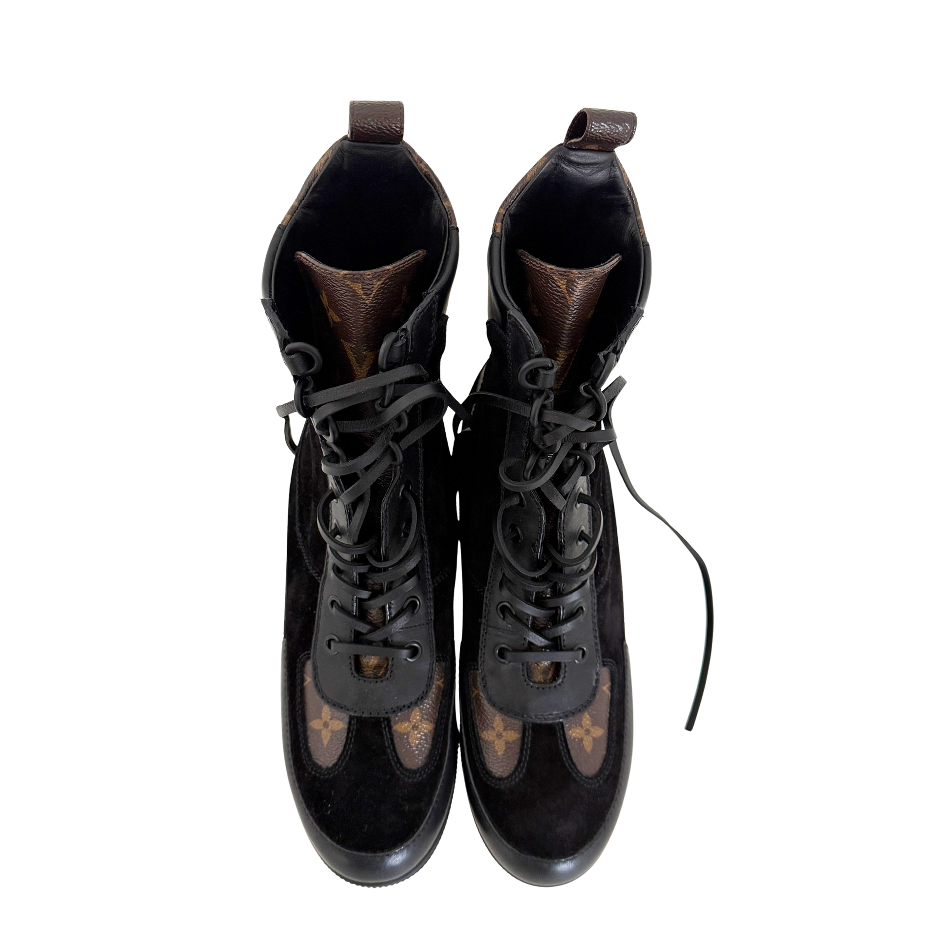 Louis Vuitton Laureate Desertboot 1A4XY3 Größe 39 Schwarz Fullset / neuwertig Louis Vuitton