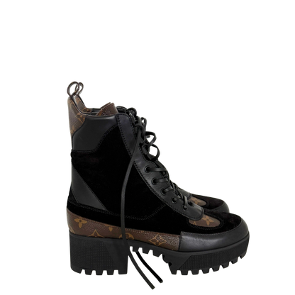 Louis Vuitton Laureate Desertboot 1A4XY3 Größe 39 Schwarz Fullset / neuwertig Louis Vuitton