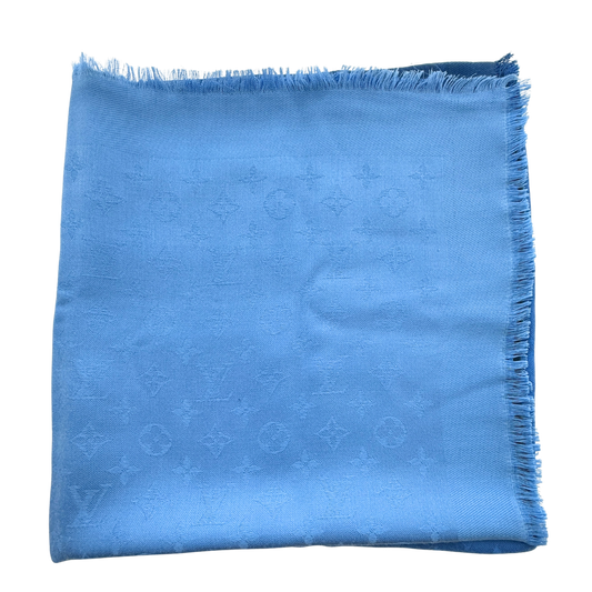 Louis Vuitton Monogram Shine Tuch Blau Fullset / sehr gut