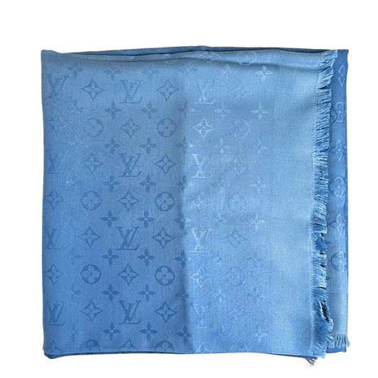 Louis Vuitton Monogram Shine Tuch Blau Fullset / sehr gut