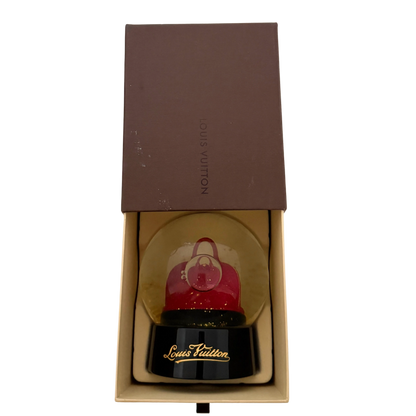 Louis Vuitton Alma Schneekugel Rot Louis Vuitton