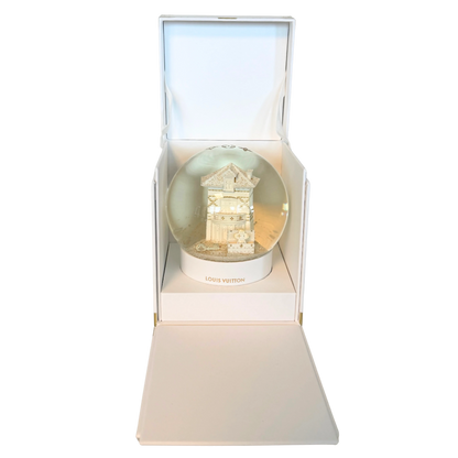 Louis Vuitton Vivienne Holiday Schneekugel Weiß / neuwertig Louis Vuitton