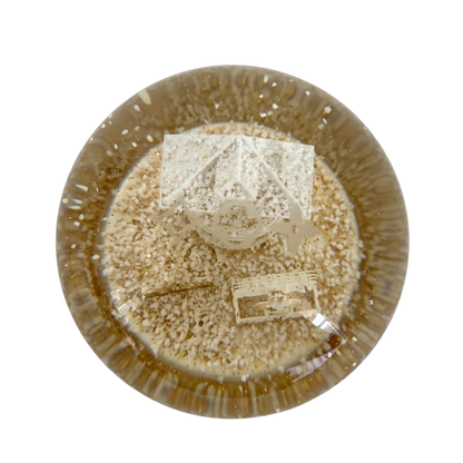 Louis Vuitton Vivienne Holiday Schneekugel Weiß / neuwertig Louis Vuitton