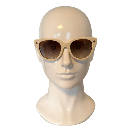 Louis Vuitton My Monogram Round Sonnenbrille Z1527W Beige / neuwertig Louis Vuitton