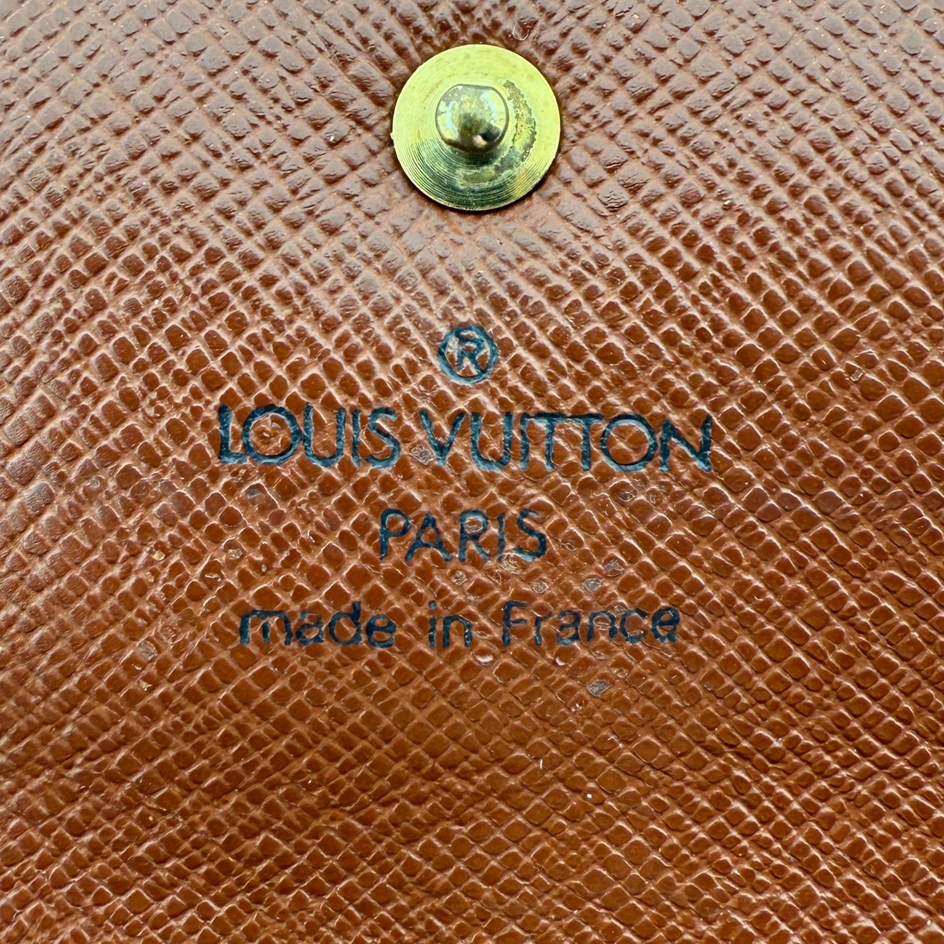 Louis Vuitton Stephen Sprouse Graffiti Geldbörse Braun / gut Louis Vuitton