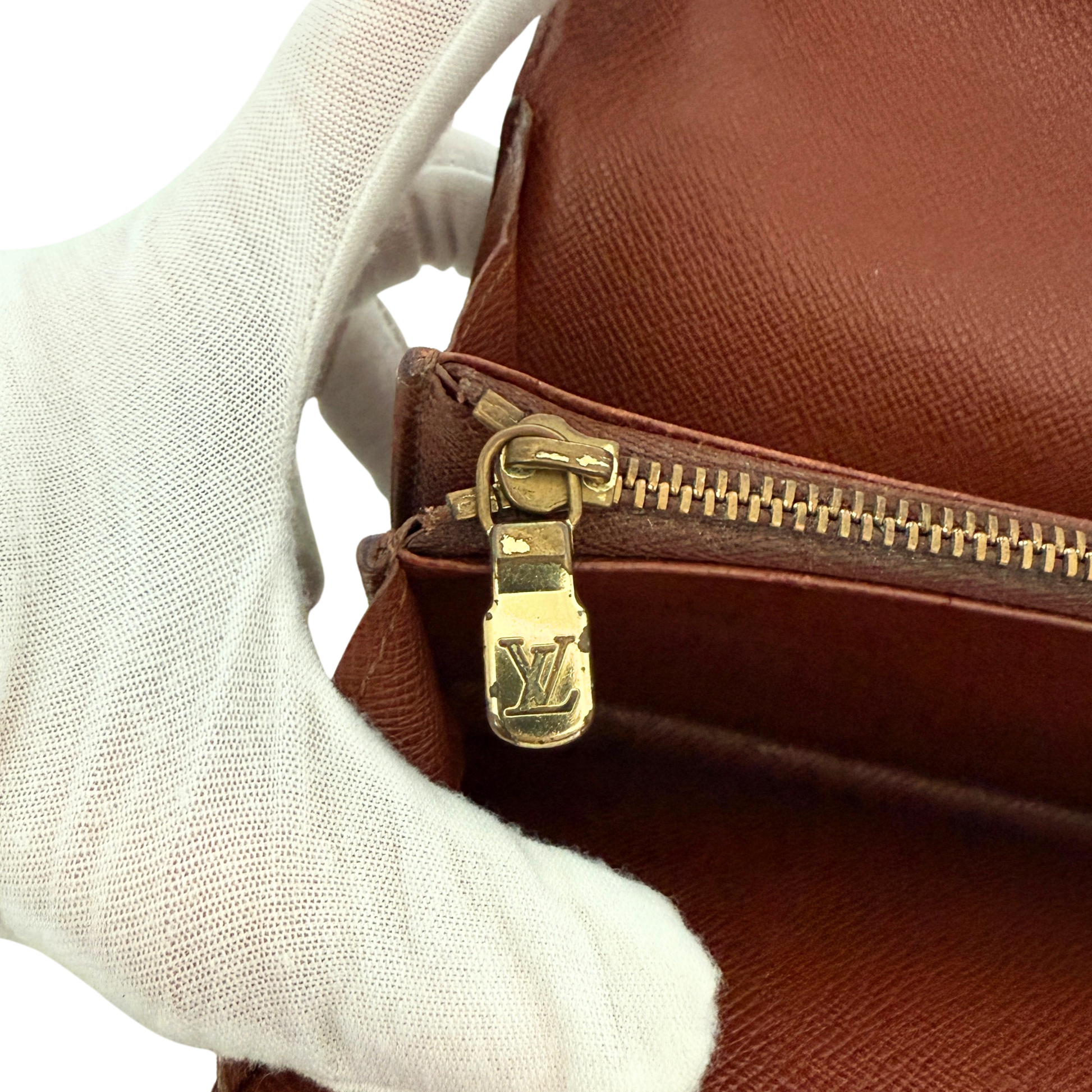 Louis Vuitton Stephen Sprouse Graffiti Geldbörse Braun / gut Louis Vuitton