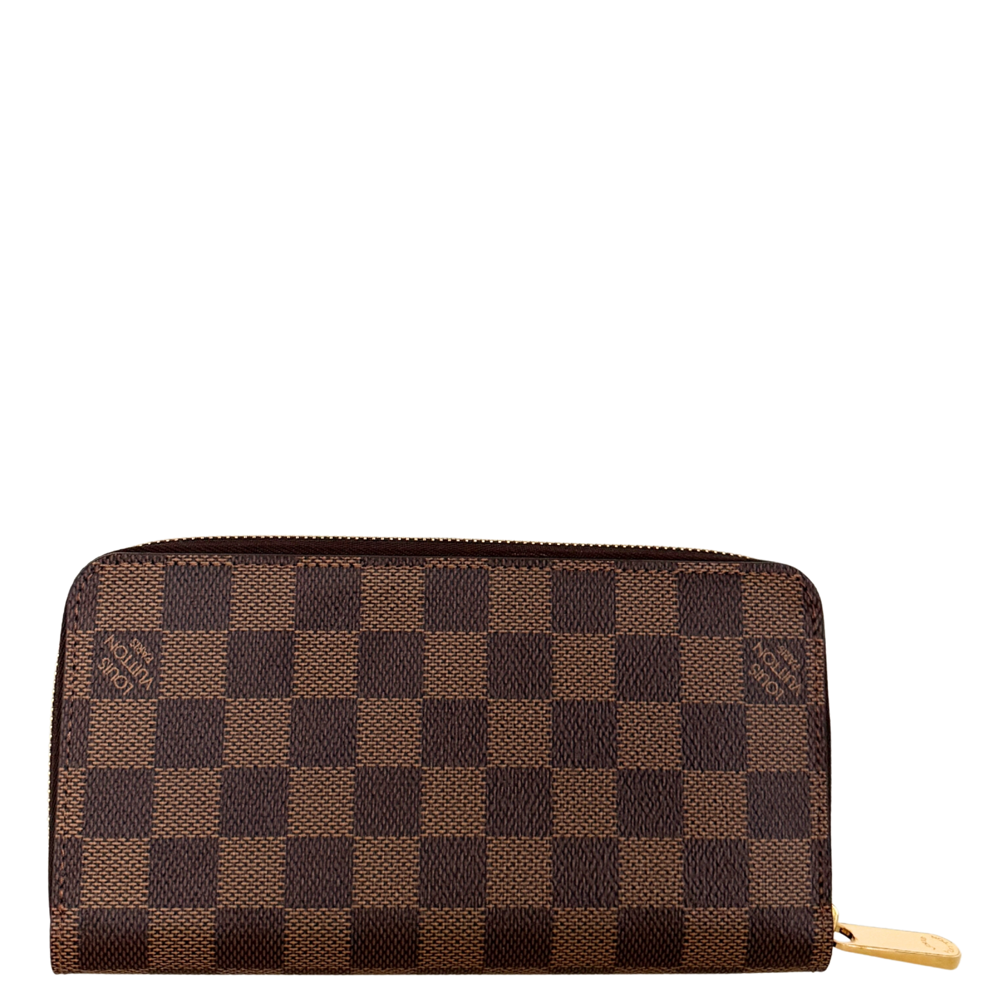 Louis Vuitton Zippy Geldbörse in Damier Ebene Canvas N41661 Braun / neuwertig Louis Vuitton