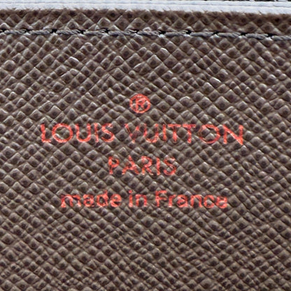 Louis Vuitton Zippy Geldbörse in Damier Ebene Canvas N41661 Braun / neuwertig Louis Vuitton
