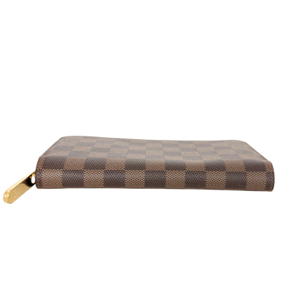 Louis Vuitton Zippy Geldbörse in Damier Ebene Canvas N41661 Braun / neuwertig Louis Vuitton