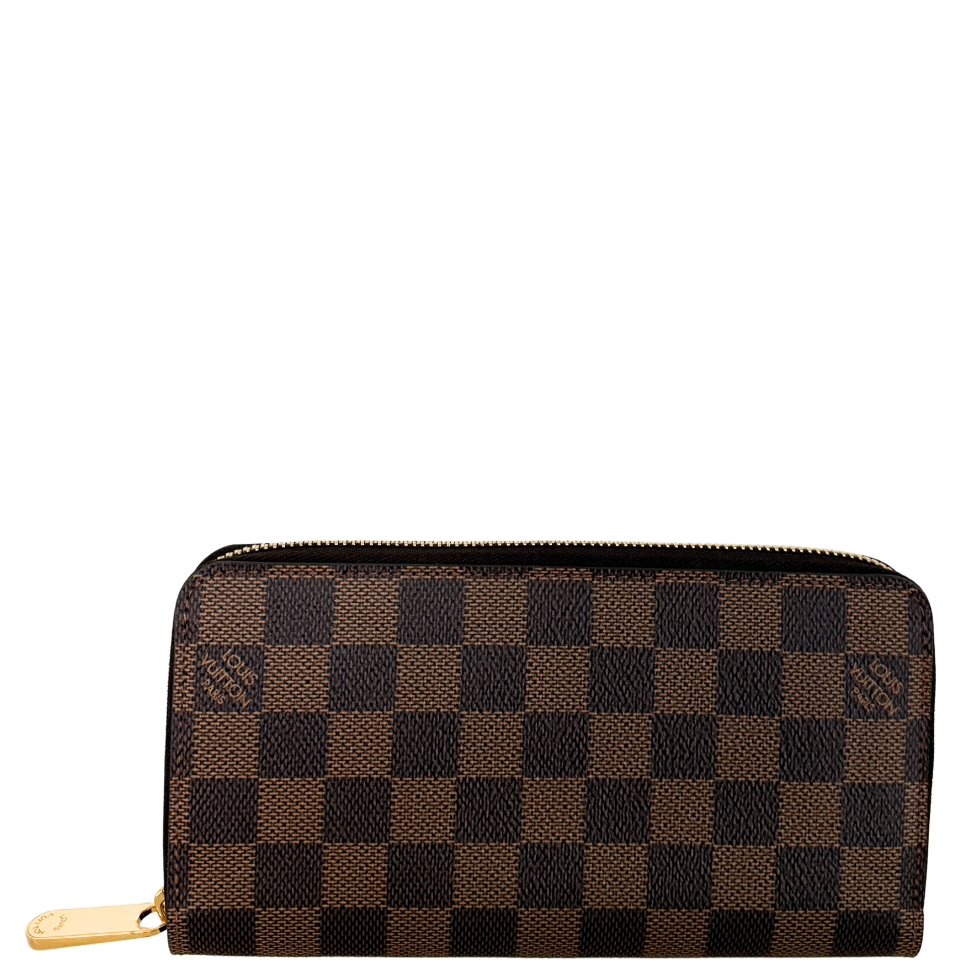 Louis Vuitton Zippy Geldbörse in Damier Ebene Canvas N41661 Braun / neuwertig Louis Vuitton