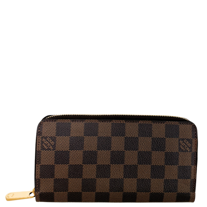 Louis Vuitton Zippy Geldbörse in Damier Ebene Canvas N41661 Braun / neuwertig Louis Vuitton