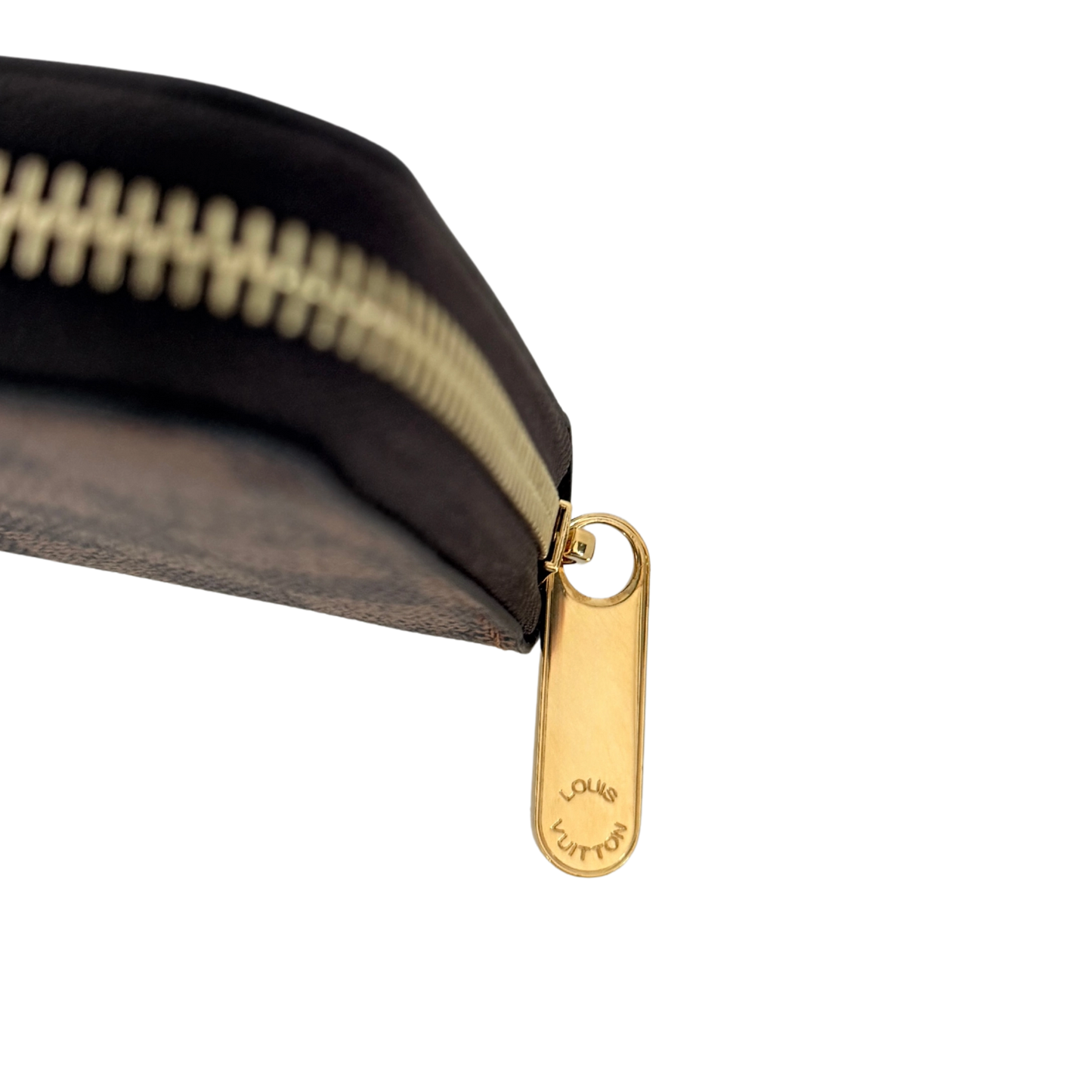 Louis Vuitton Zippy Geldbörse in Damier Ebene Canvas N41661 Braun / neuwertig Louis Vuitton