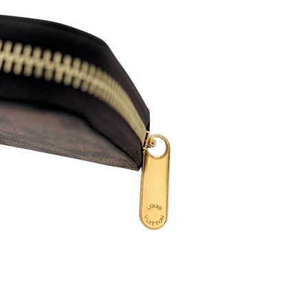 Louis Vuitton Zippy Geldbörse in Damier Ebene Canvas N41661 Braun / neuwertig Louis Vuitton