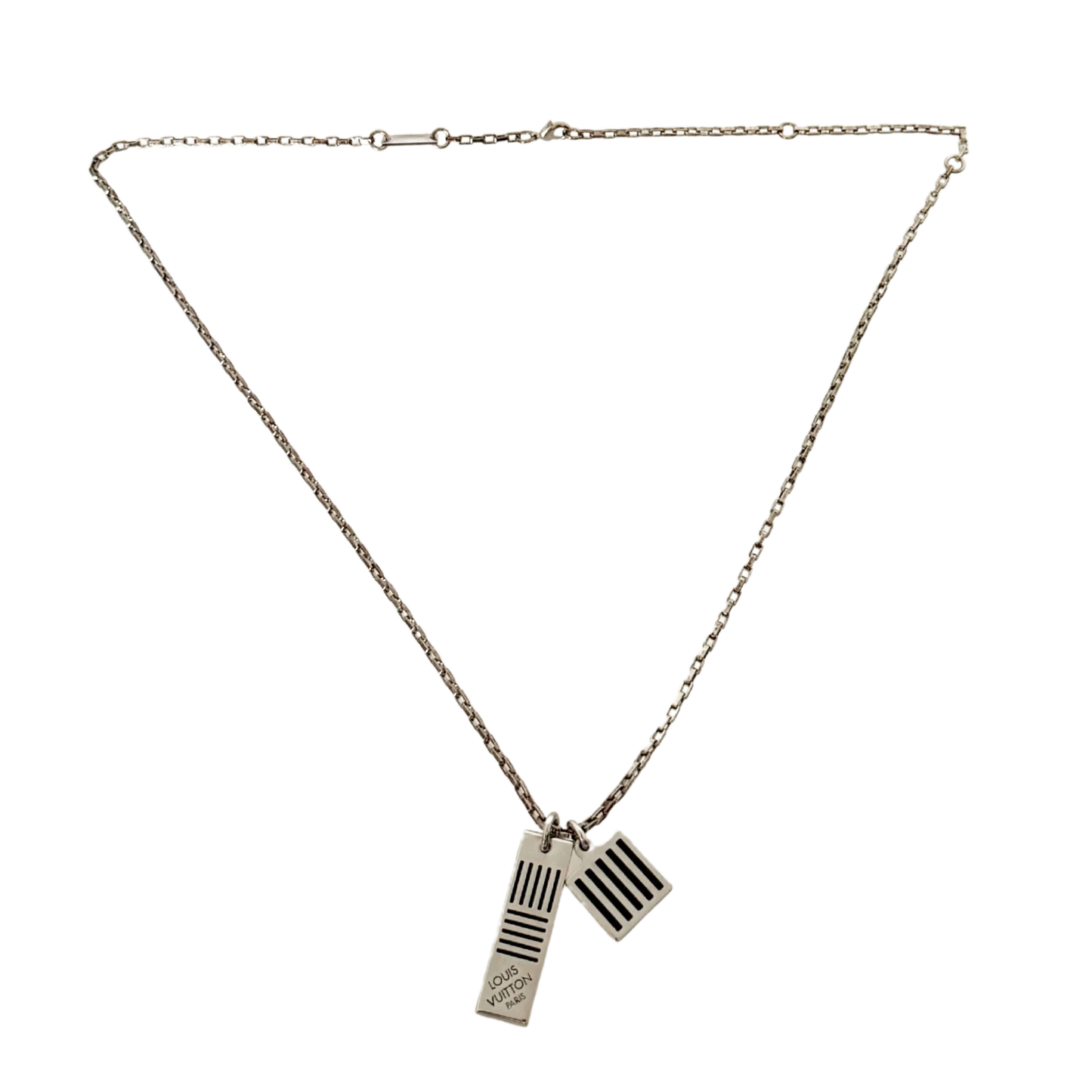 Louis Vuitton Damier Collier M62490  Silber / sehr gut Louis Vuitton