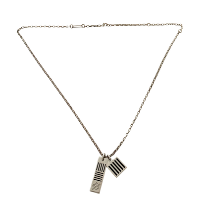 Louis Vuitton Damier Collier M62490  Silber / sehr gut Louis Vuitton