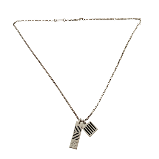 Louis Vuitton Damier Collier M62490  Silber / sehr gut Louis Vuitton