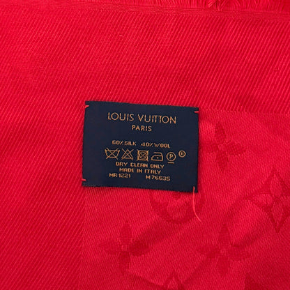 Louis Vuitton Monogram Classic Tuch Rot  / sehr gut Louis Vuitton